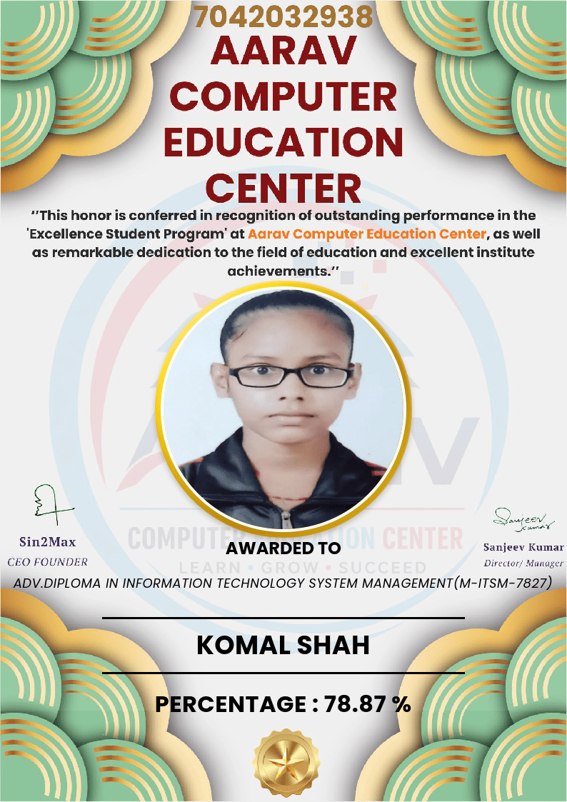 best student performance