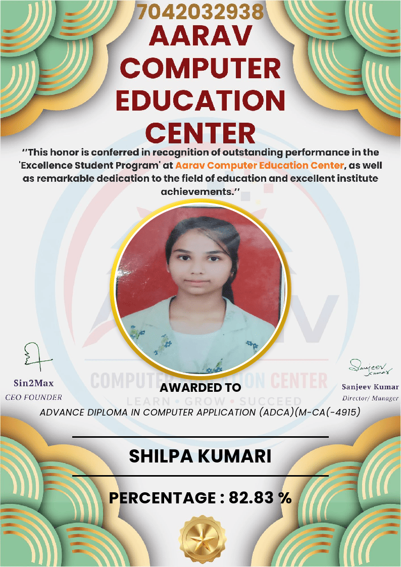 best student performance