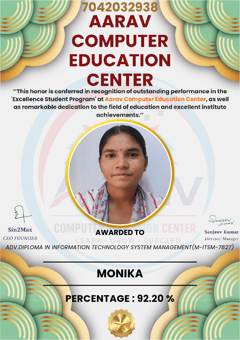 best student performance