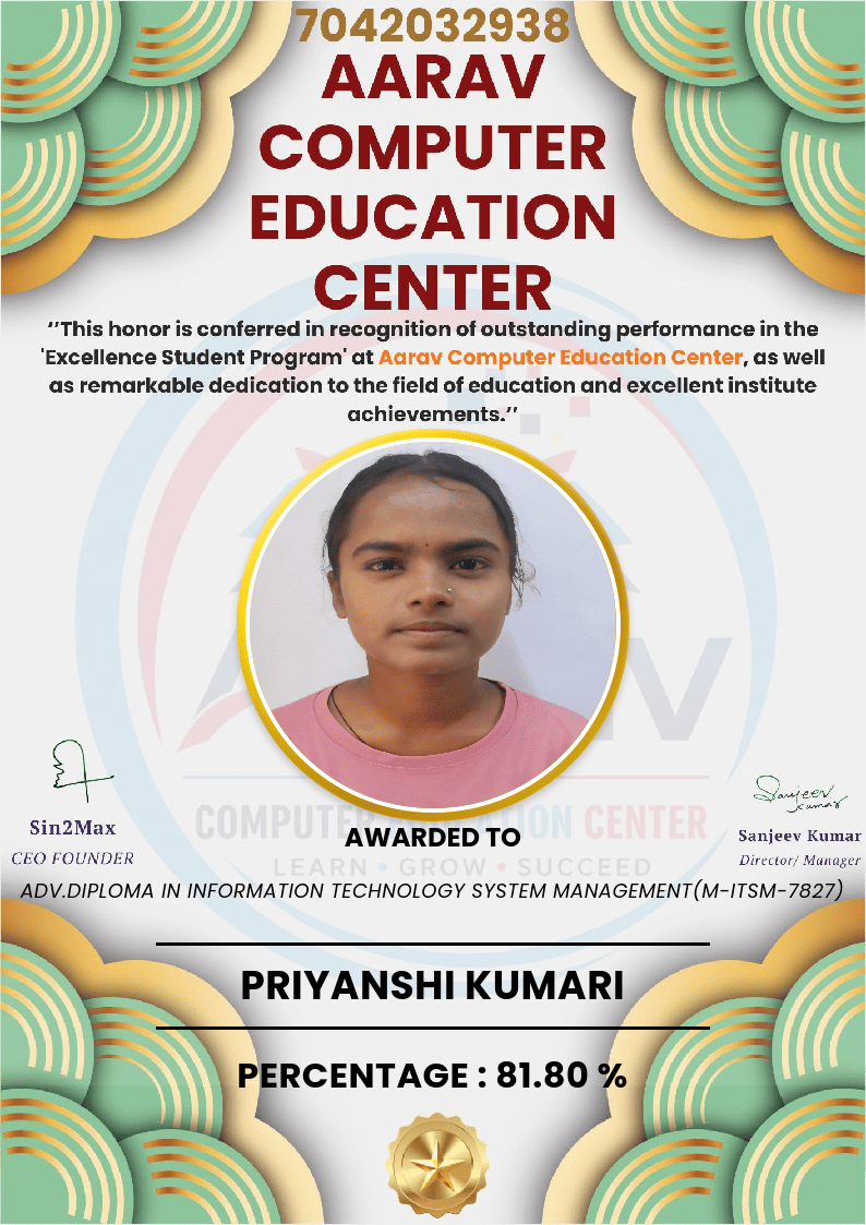 best student performance