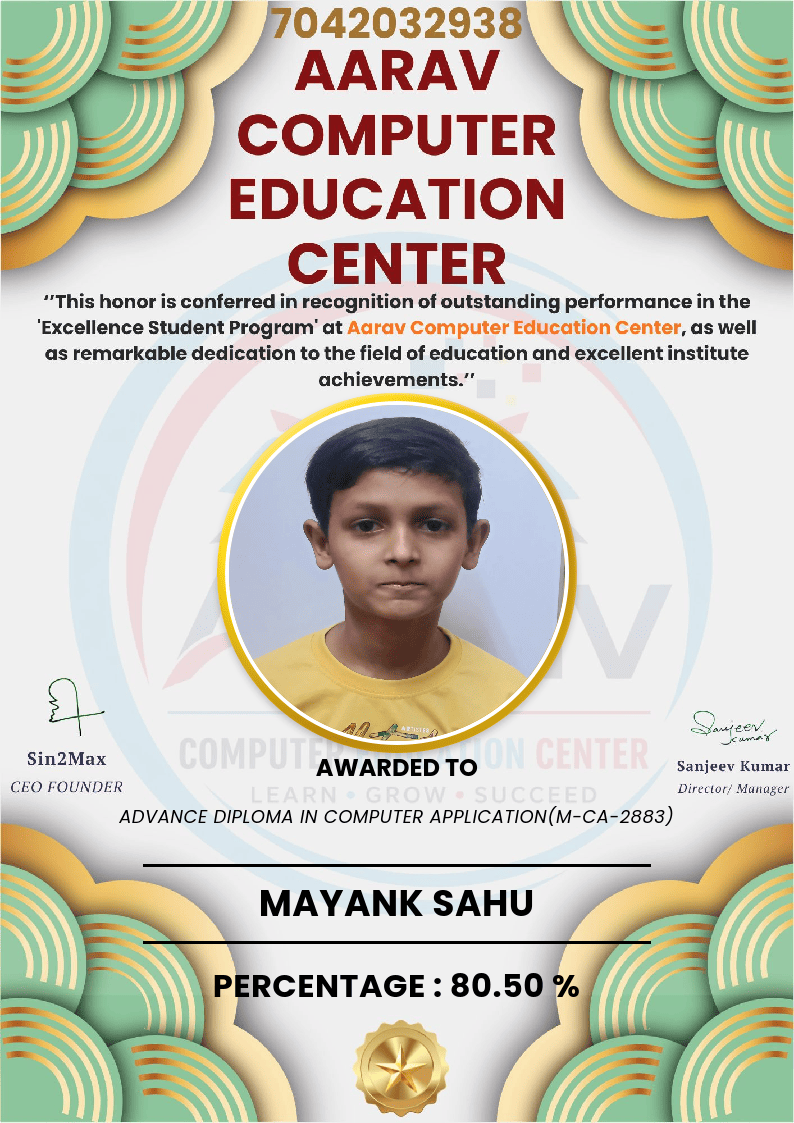 best student performance