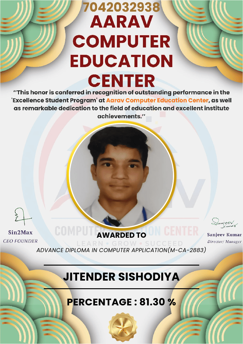 best student performance