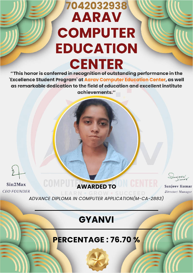 best student performance