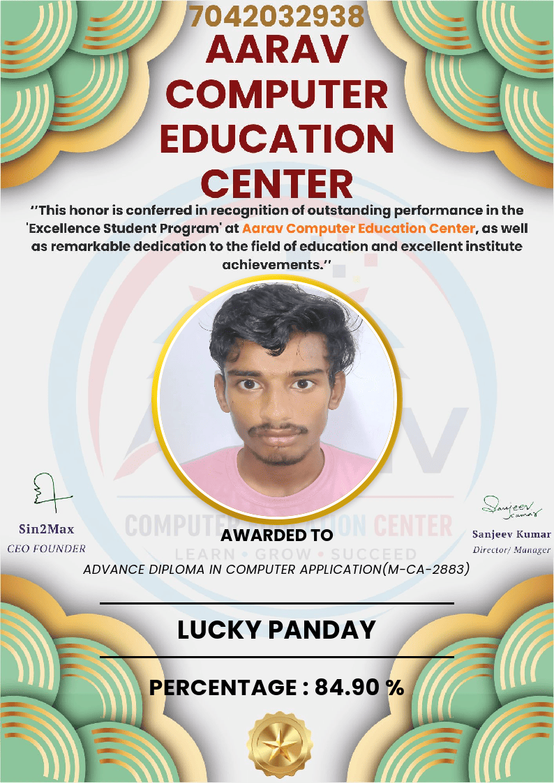 best student performance