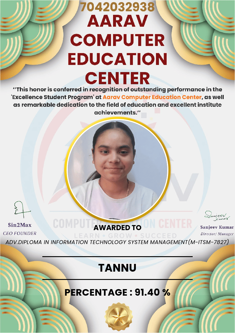 best student performance