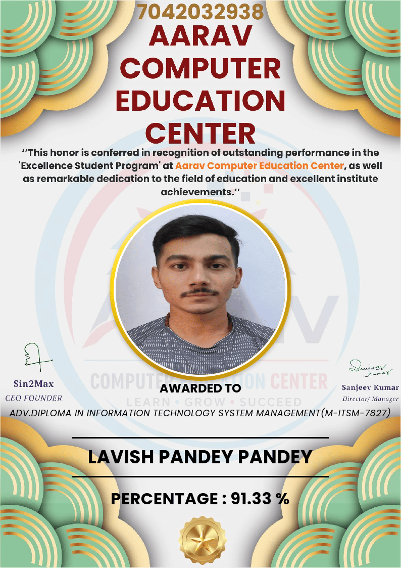 best student performance