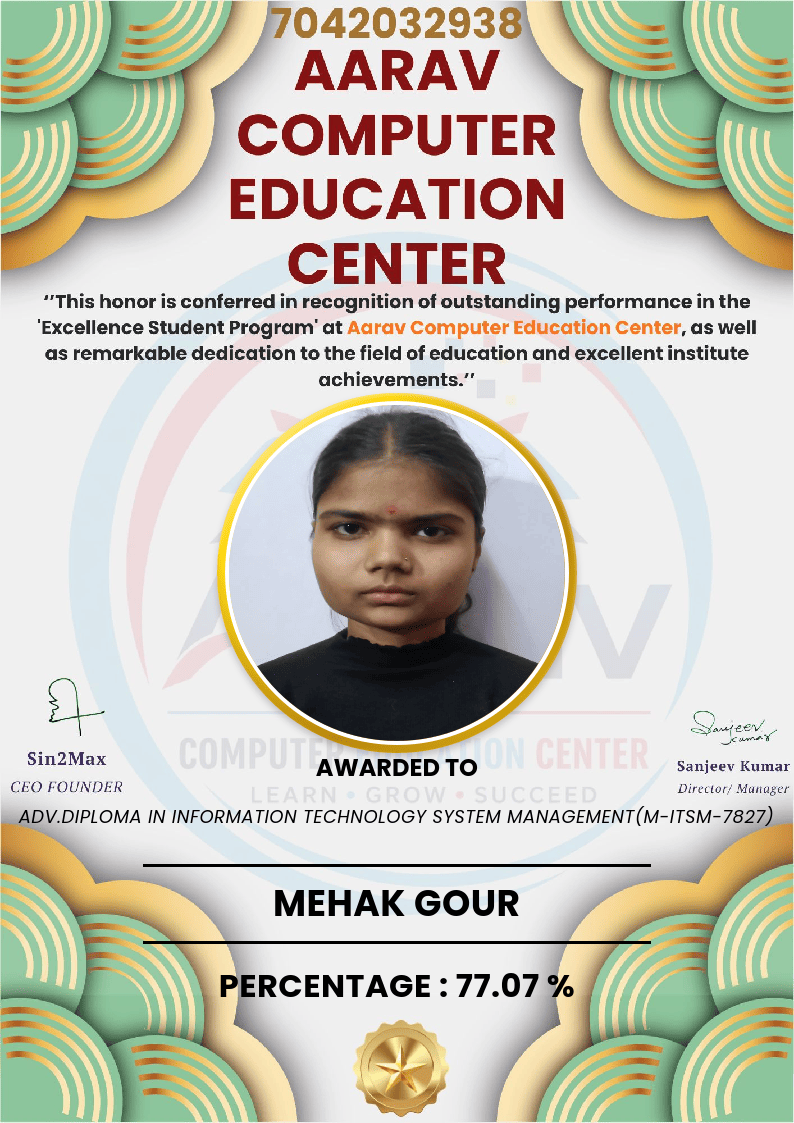 best student performance
