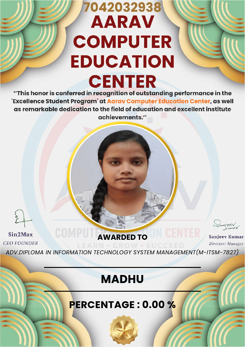 best student performance