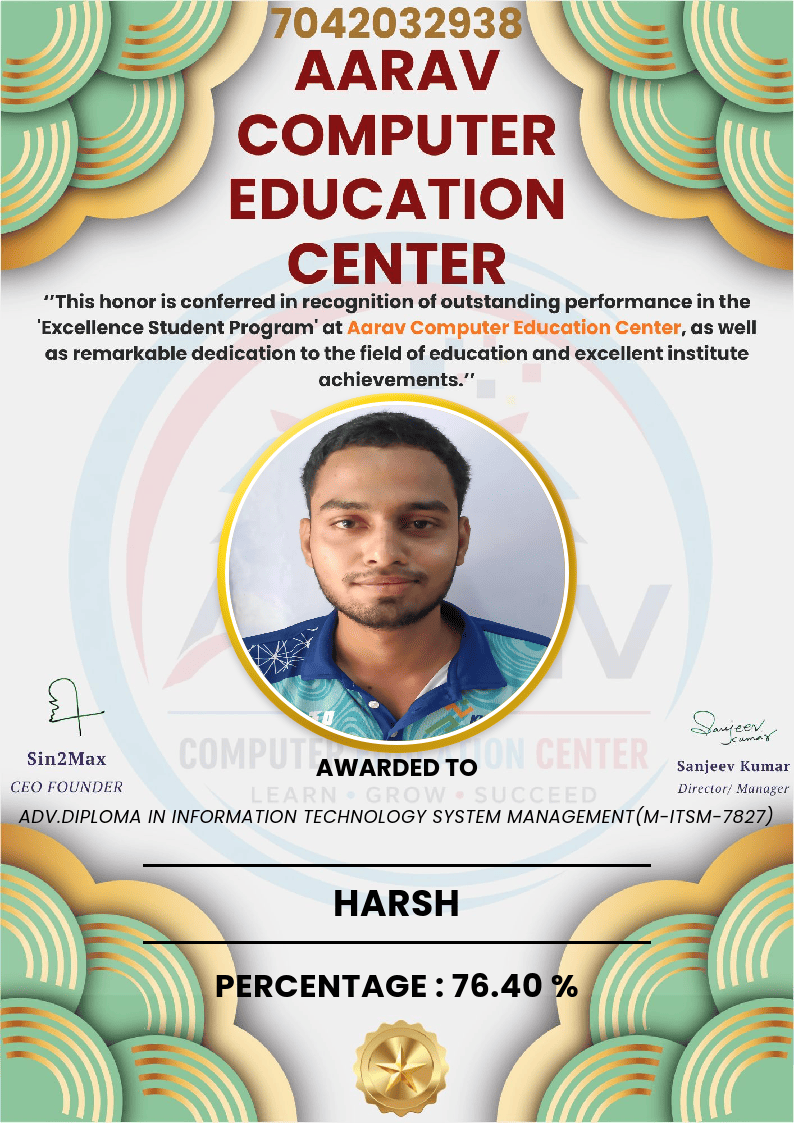 best student performance