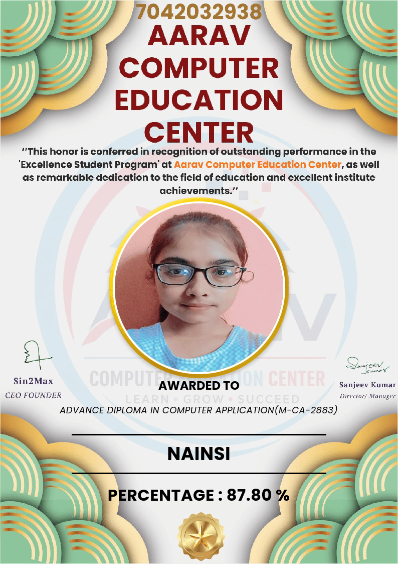 best student performance