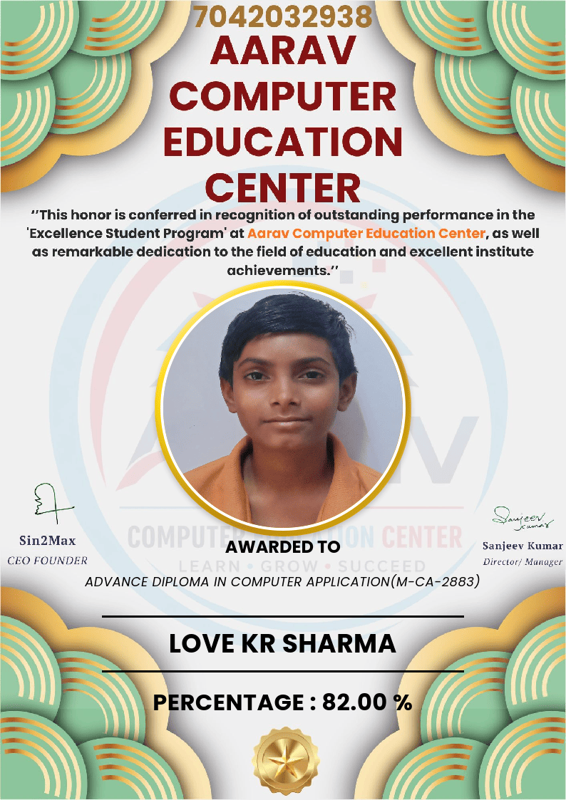 best student performance