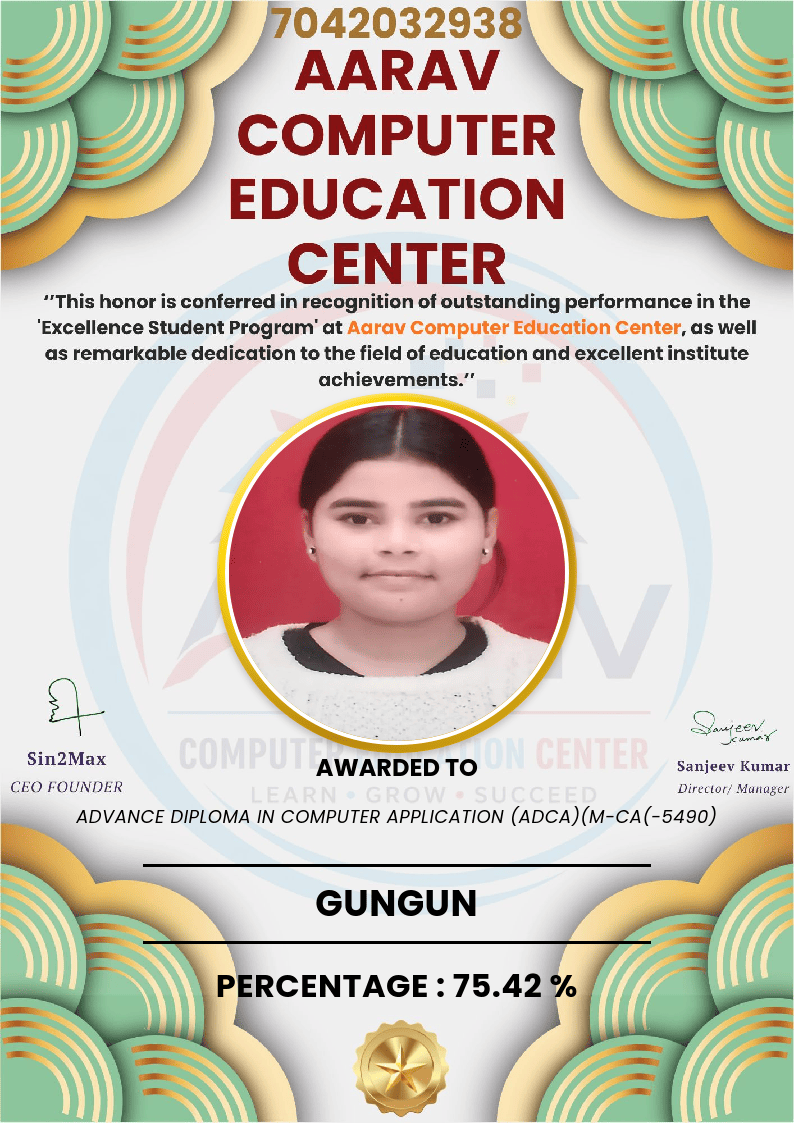 best student performance