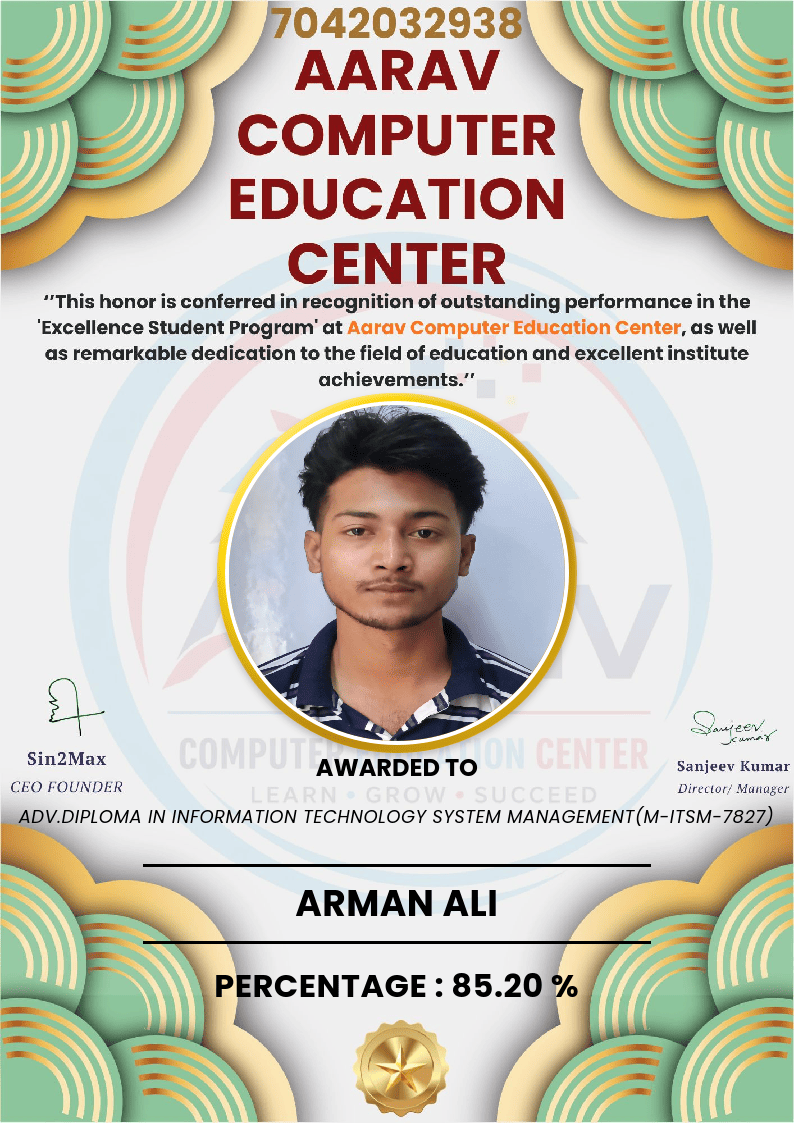 best student performance