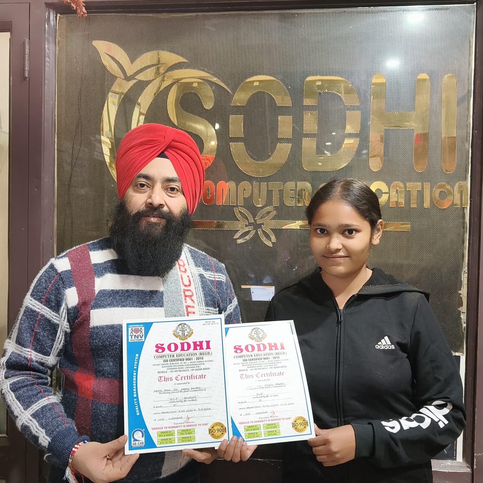 CERTIFICTE