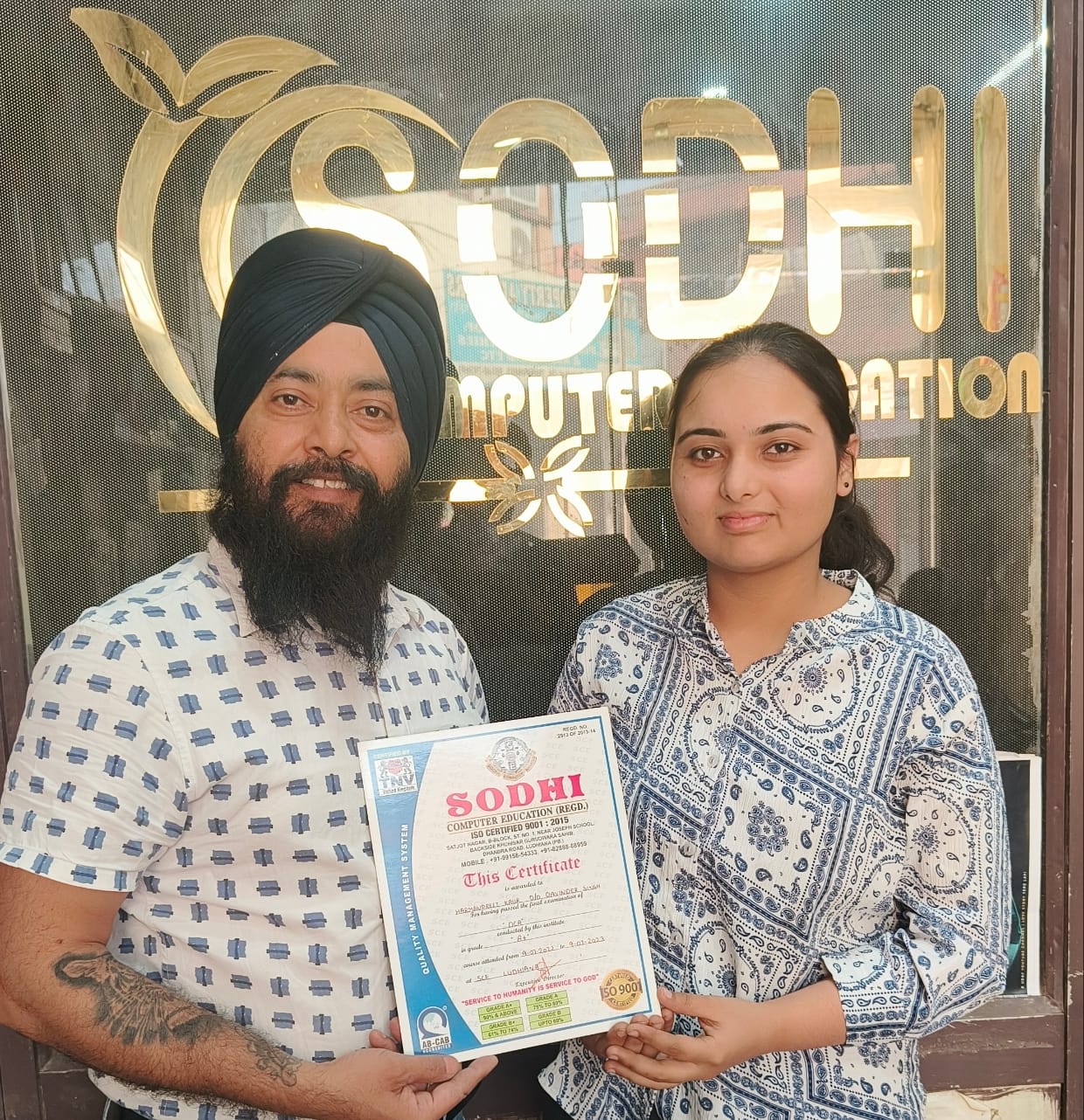 CERTIFICTE