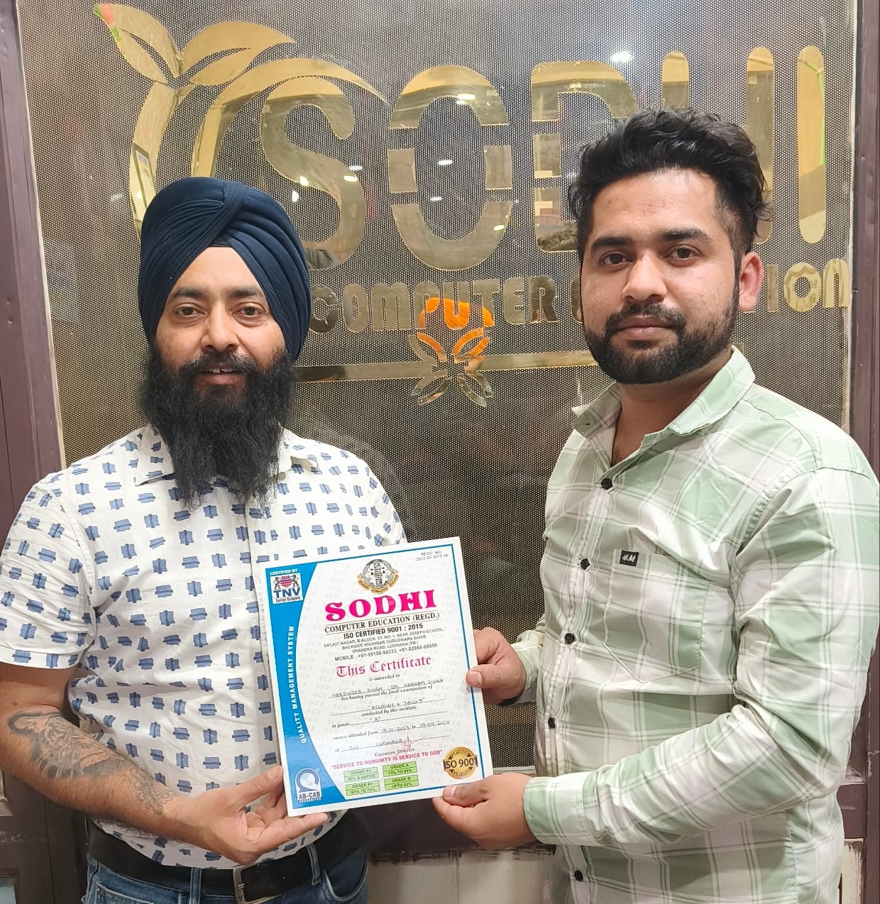 CERTIFICTE