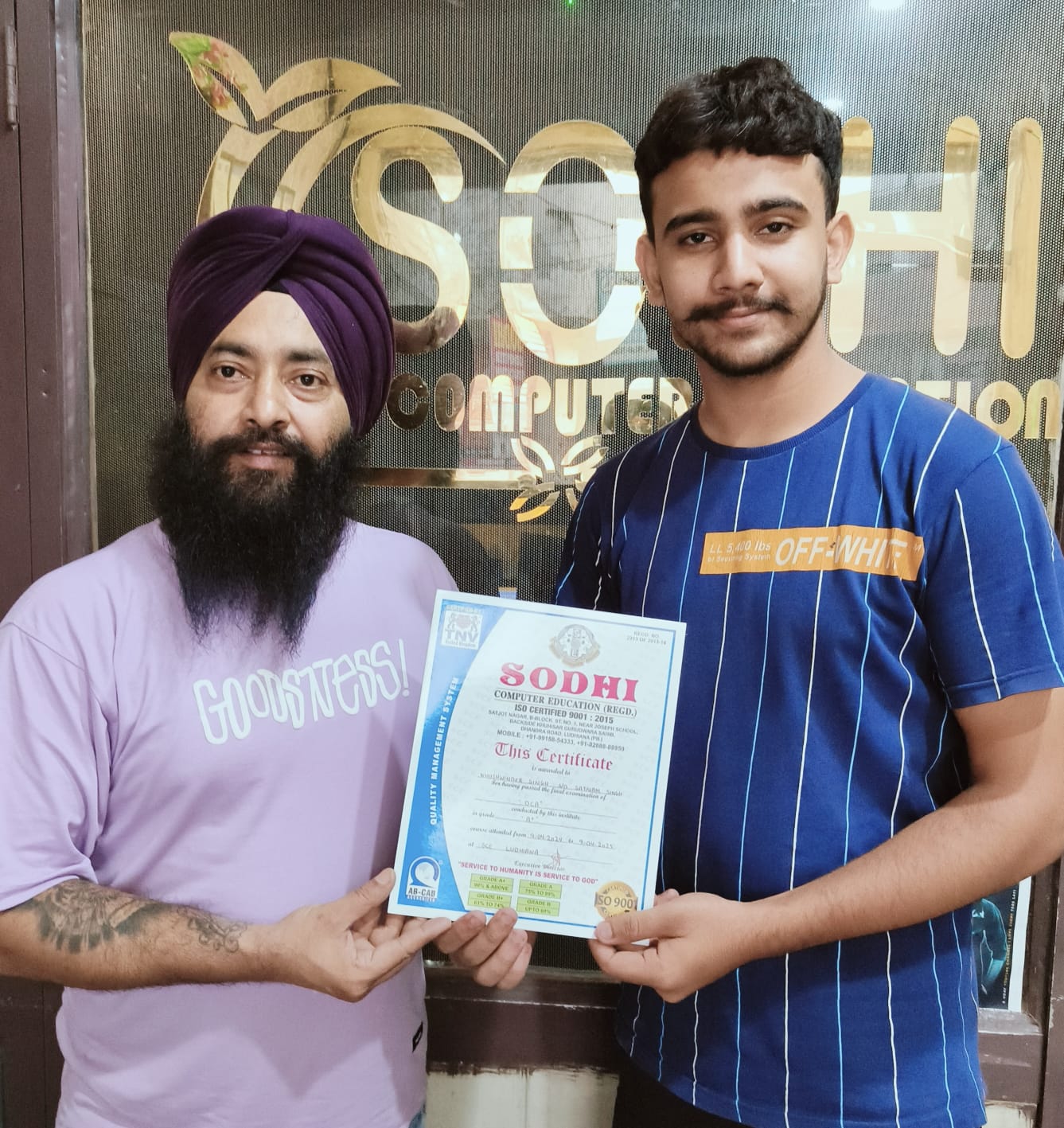 CERTIFICTE