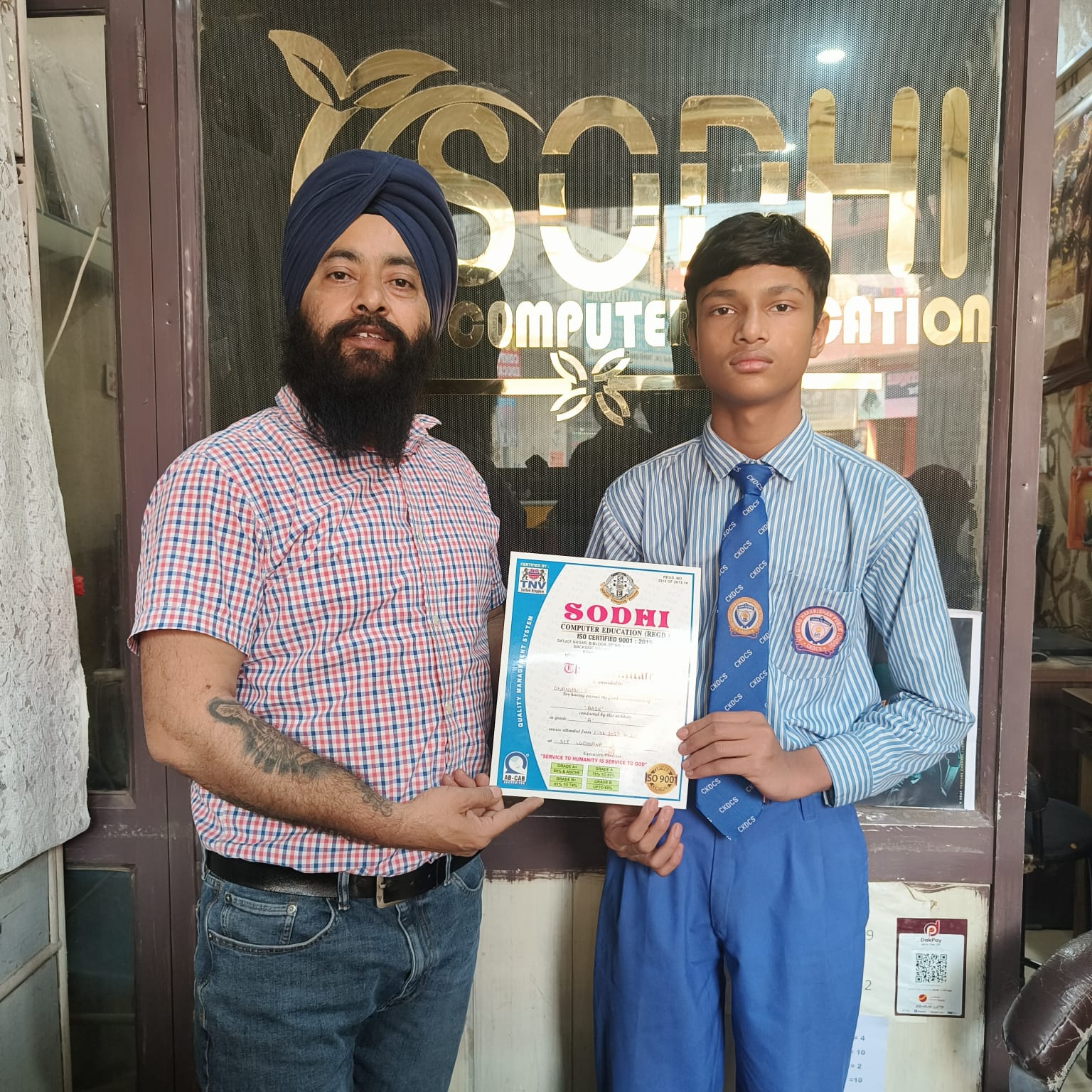 CERTIFICTE