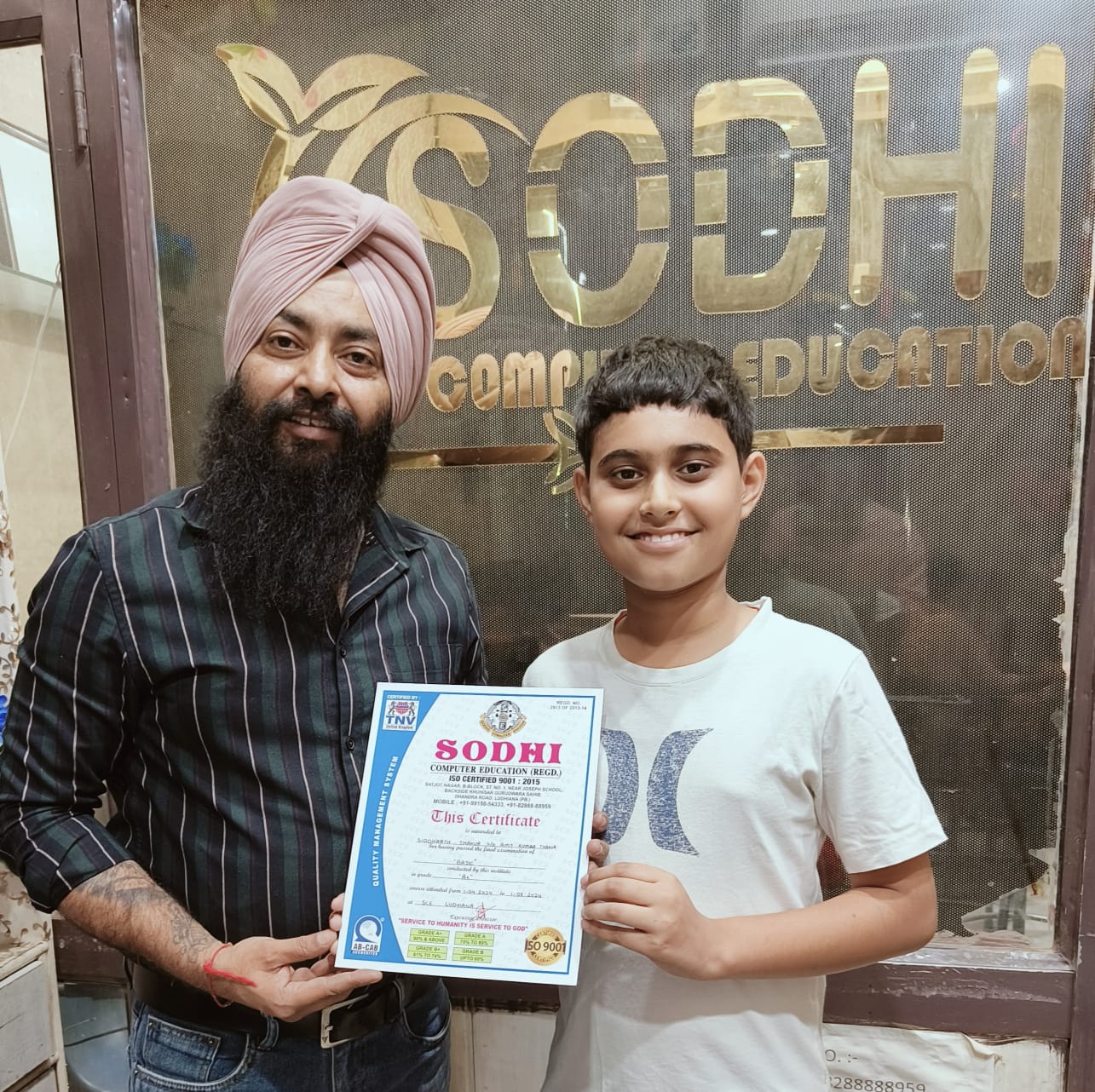 CERTIFICTE