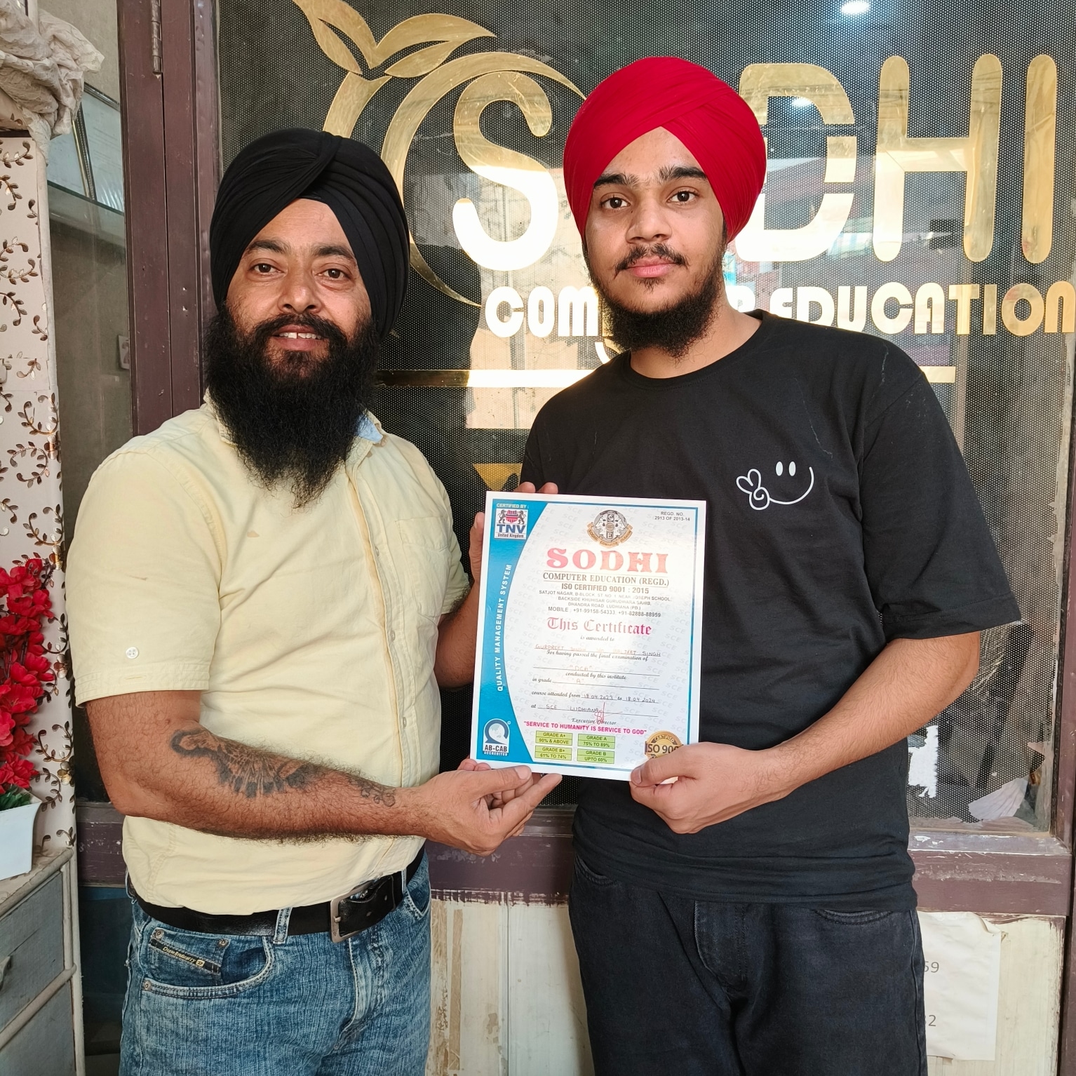 CERTIFICTE
