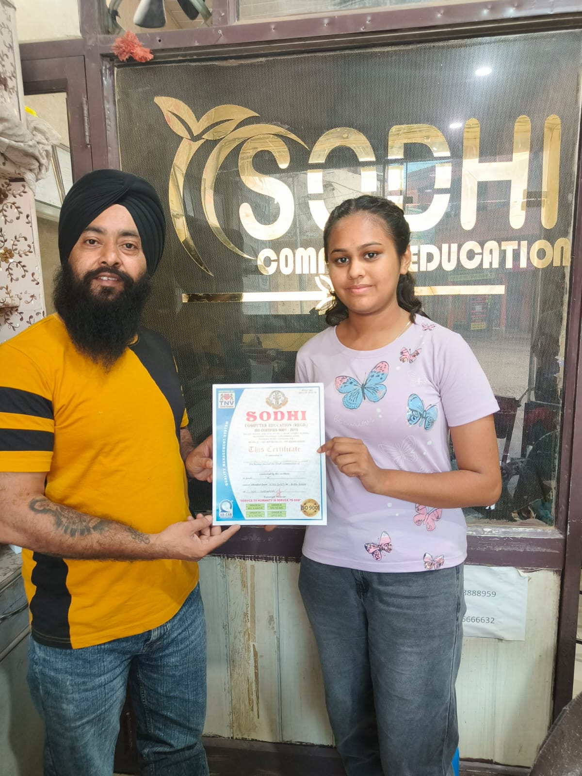 CERTIFICTE
