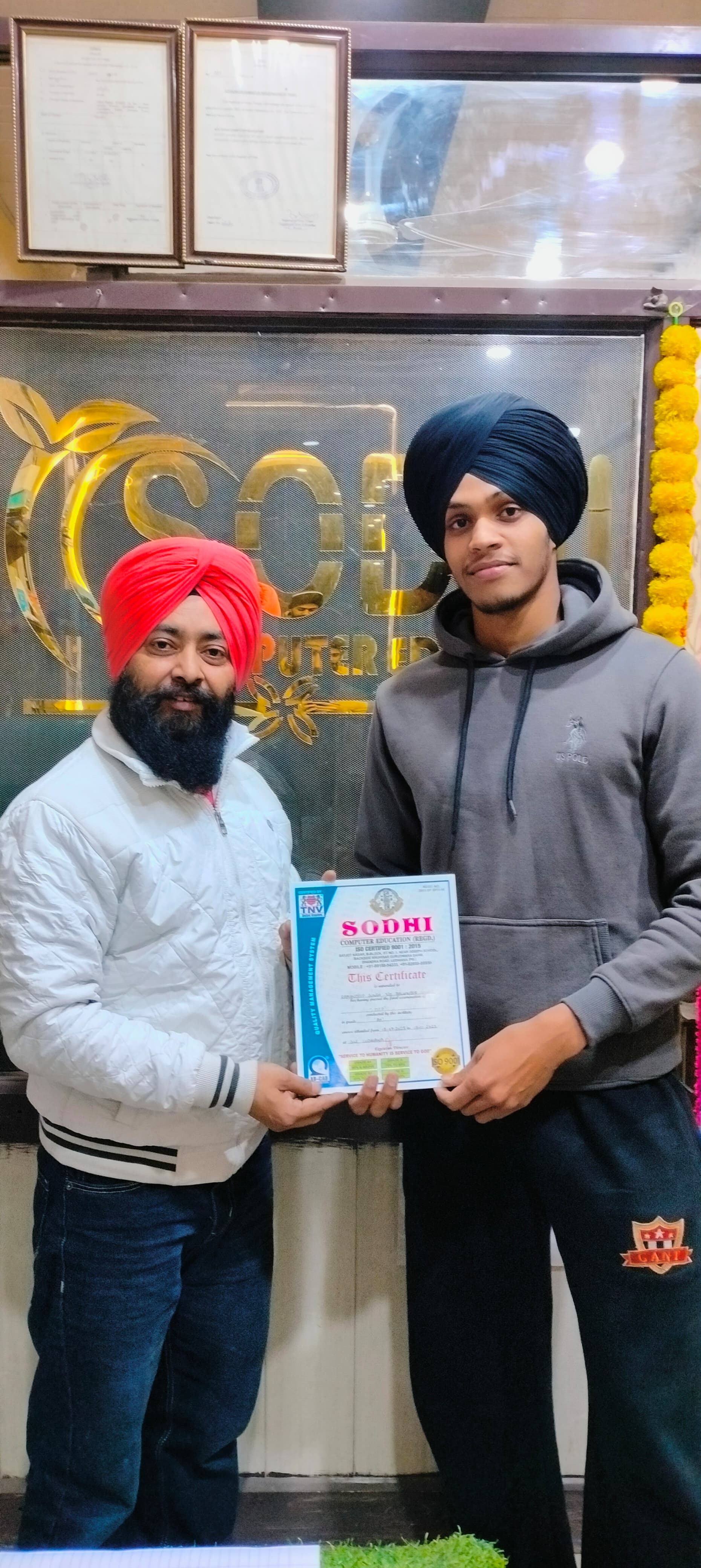 CERTIFICTE
