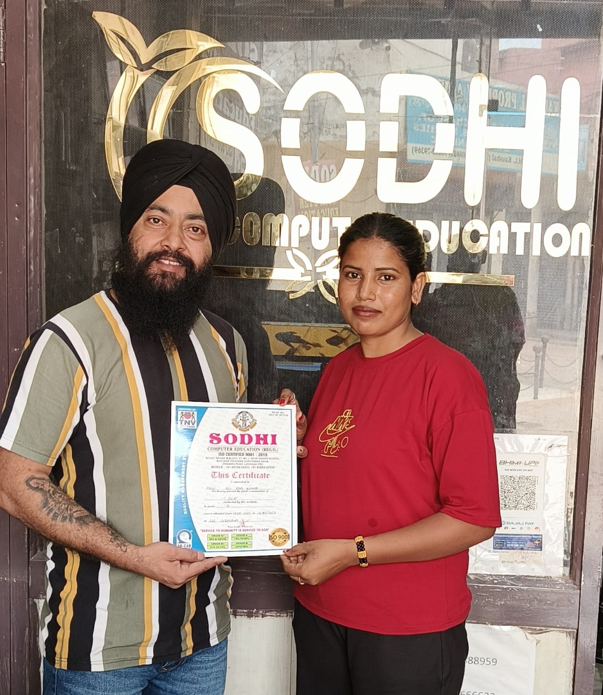 CERTIFICTE