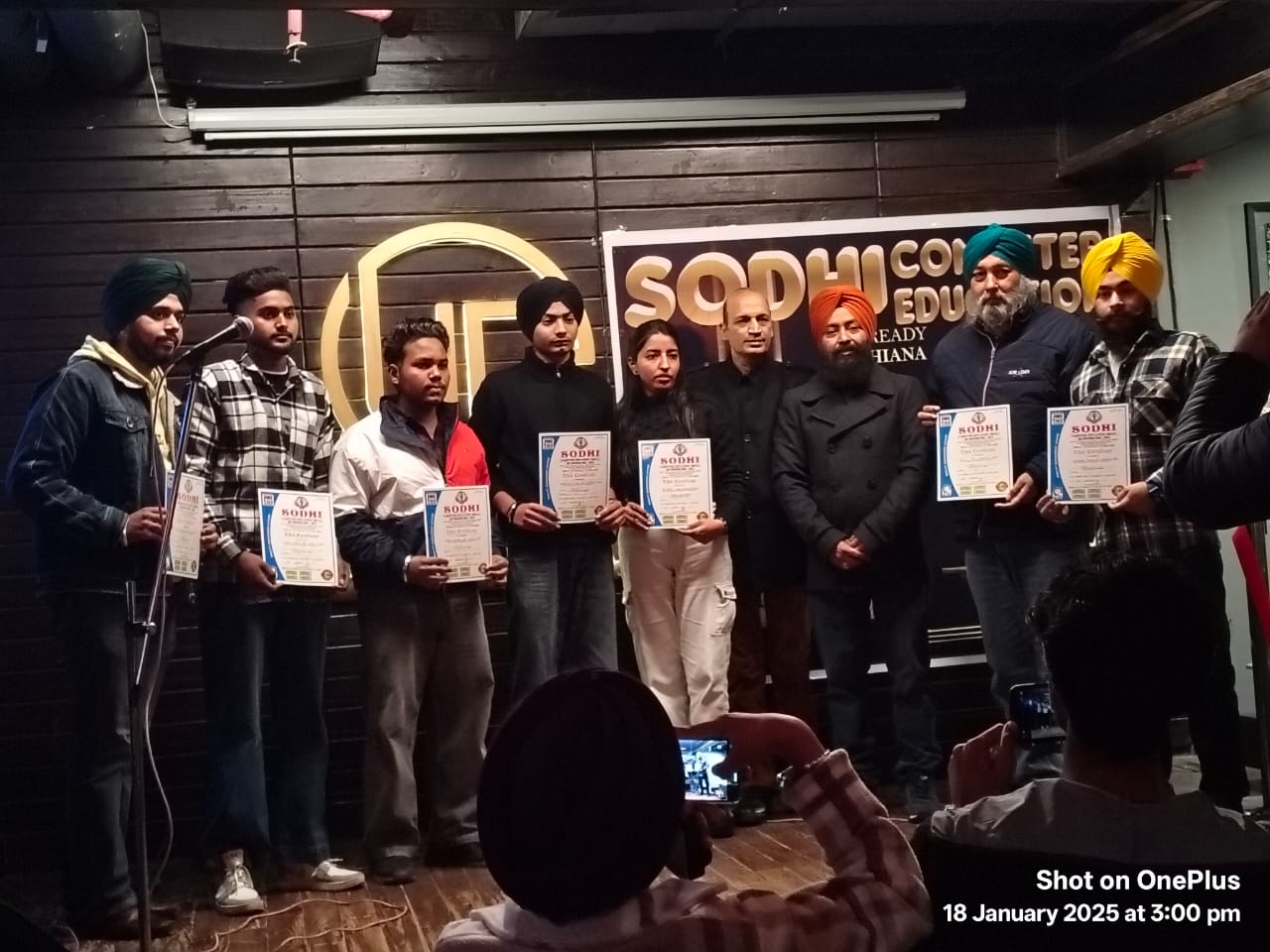 STUDENT CERTIFICATE CELIBRATION