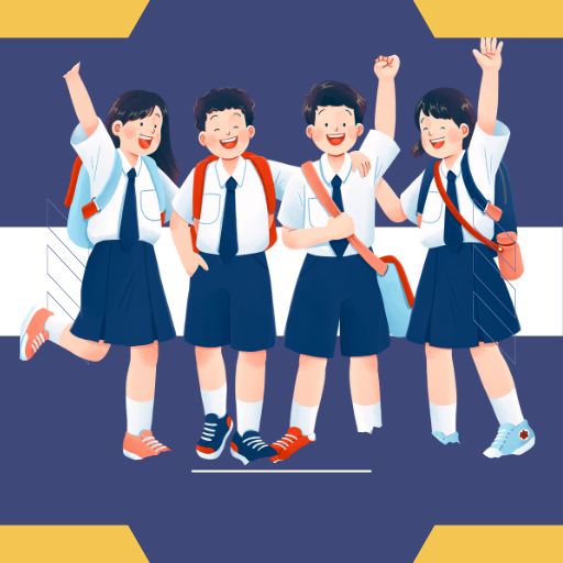 Running Students Icon