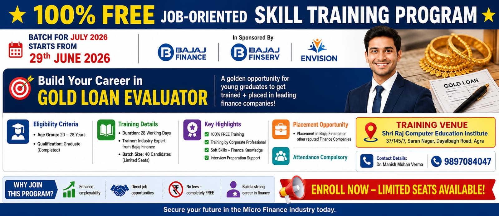 Free Skill Training By Bajaj Finserv