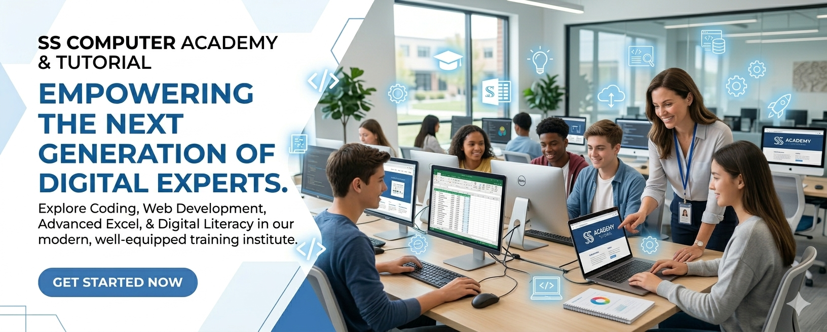 Welcome to SS COMPUTER ACADEMY AND TUTORIAL