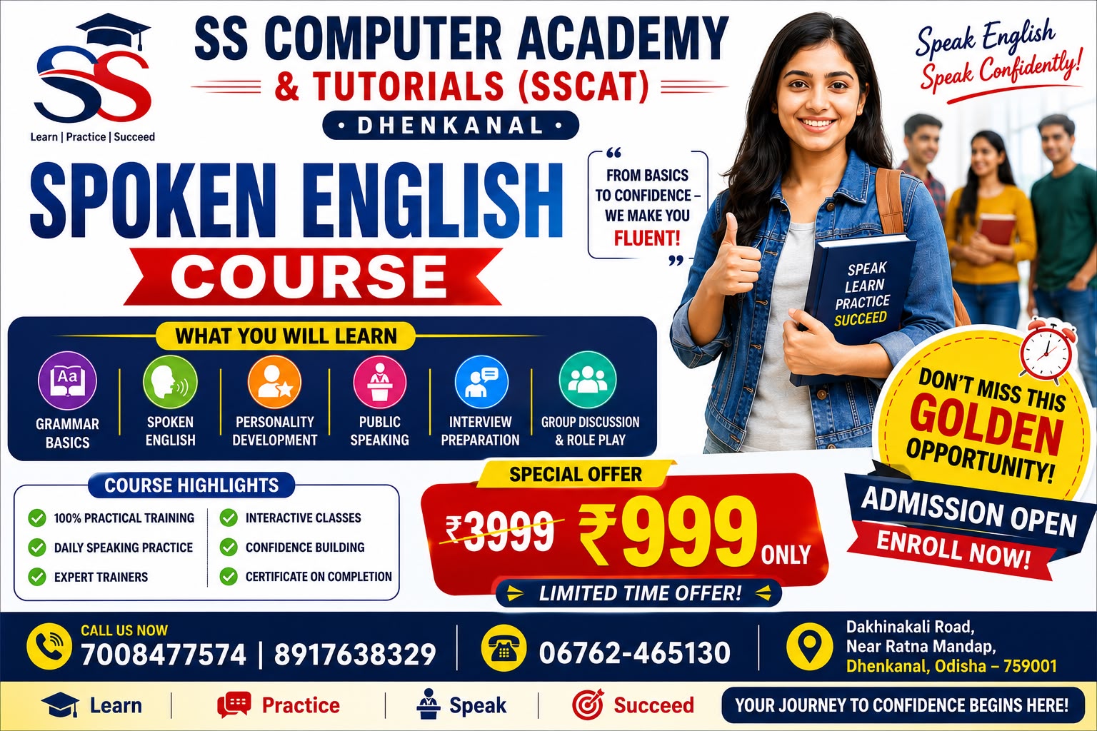 CERTIFICATE IN SPOKEN ENGLISH