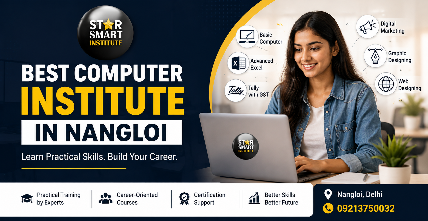 Best Computer Institute in Nangloi