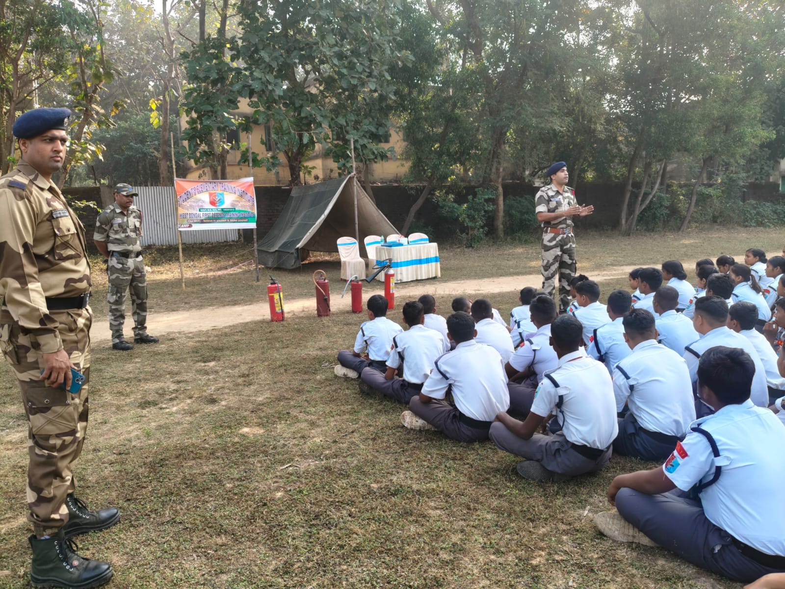 CISF FIRE AND SAFETY TRAINING