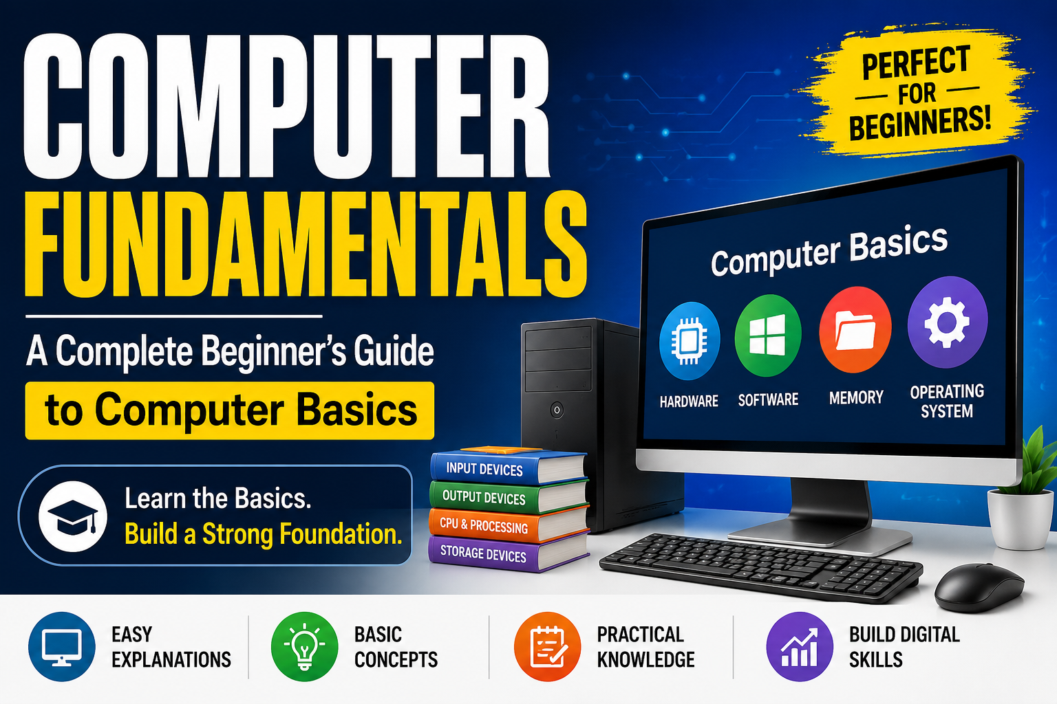 Computer Fundamentals: A Complete Beginner's Guide to Computer Basics