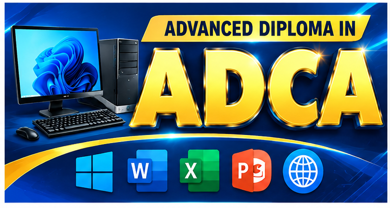 ADVANCE DIPLOMA IN COMPUTER APPLICATION Icon