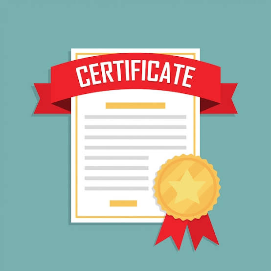 CERTIFICATE ISSUED Icon