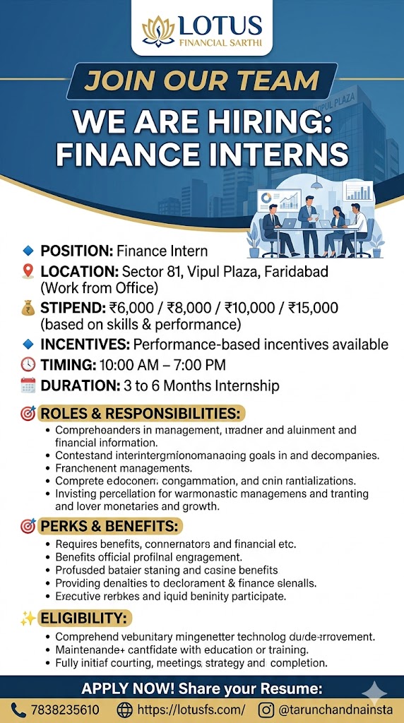 Finance Intern