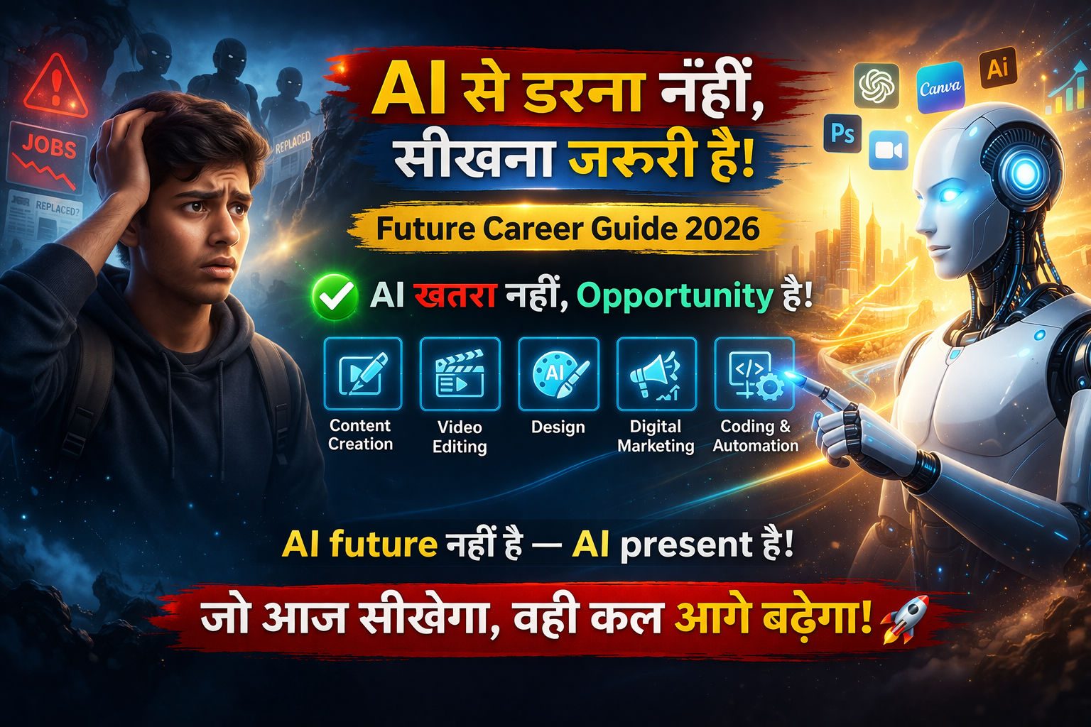 AI से डरना नहीं, सीखना जरूरी है – Future Career Guide 2026