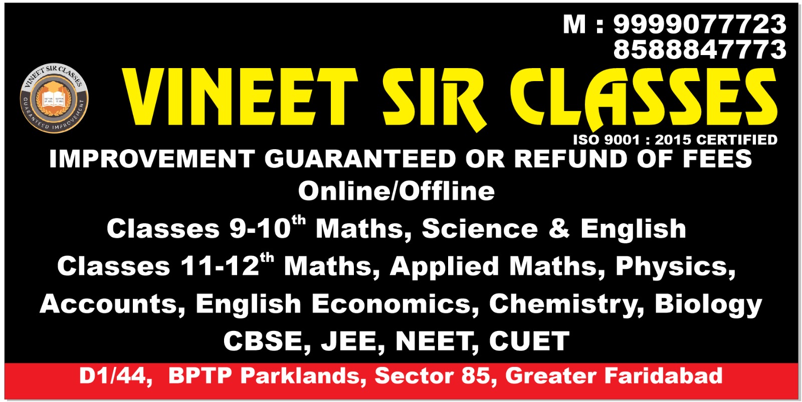 Coaching Classes and Subjects
