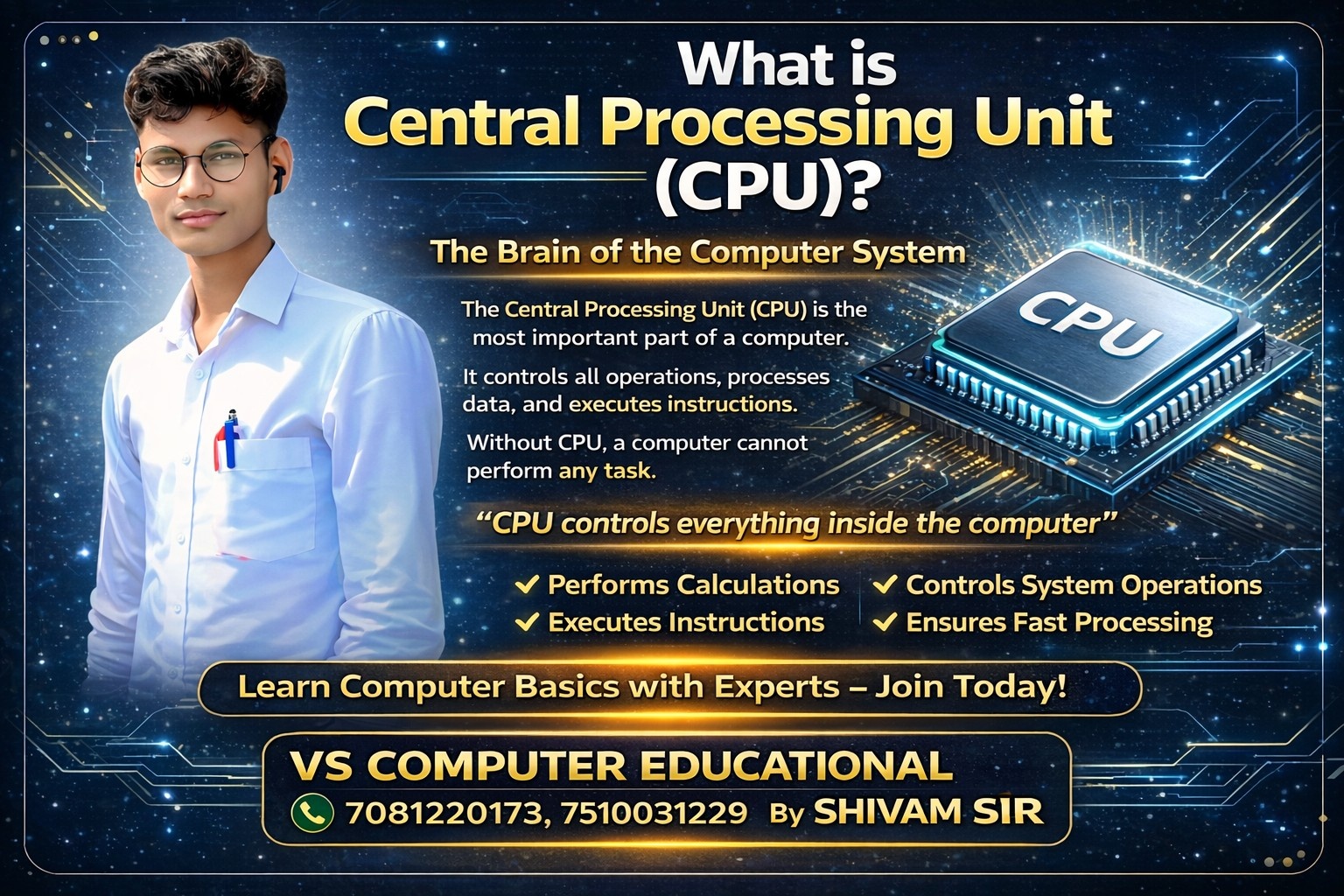 What is Central Processing Unit (CPU)?