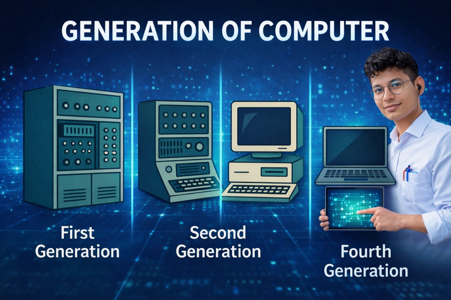 Describe a Generation of Computer