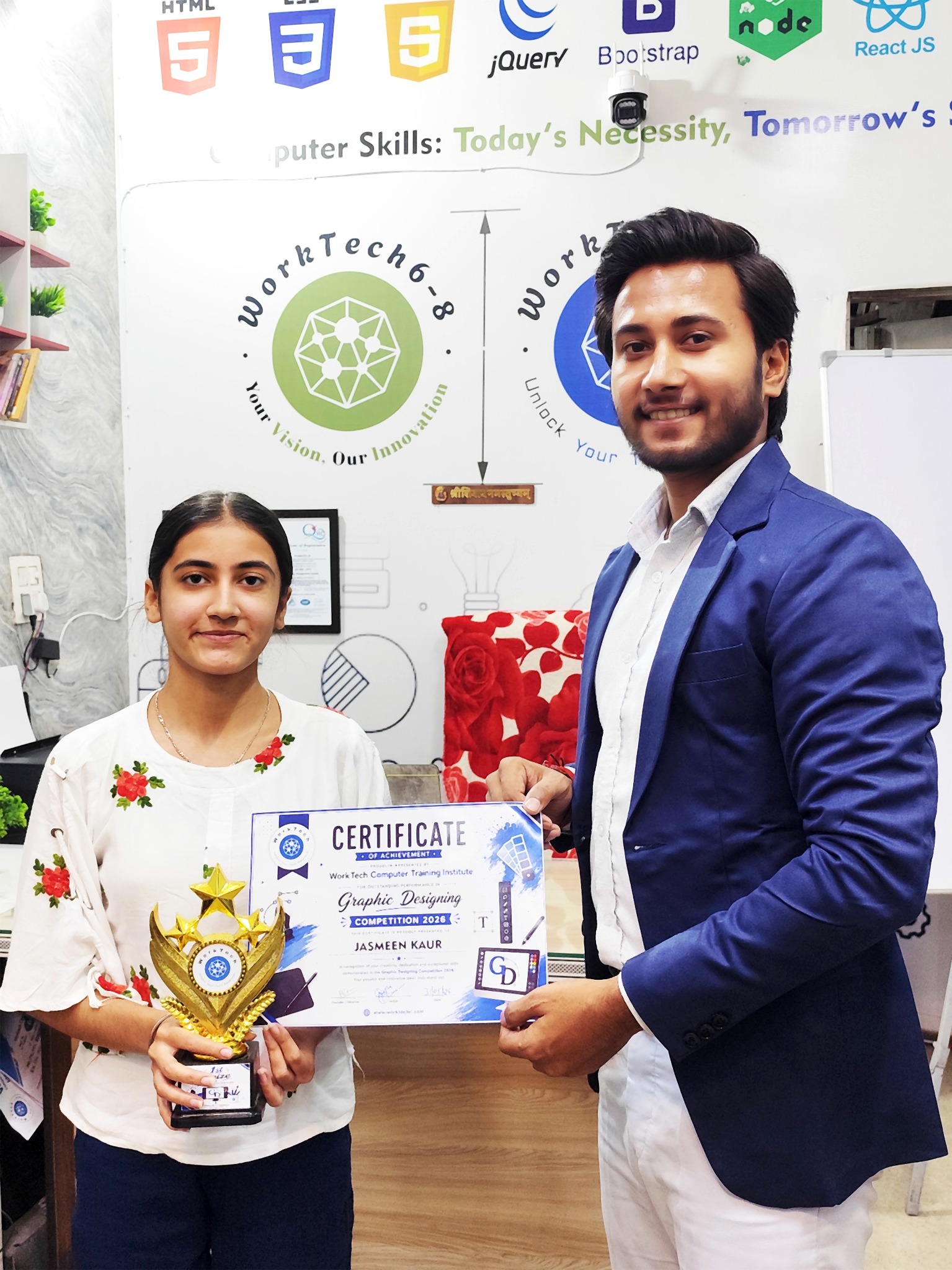 Graphic Designing Competition -- 1st Prize Winner