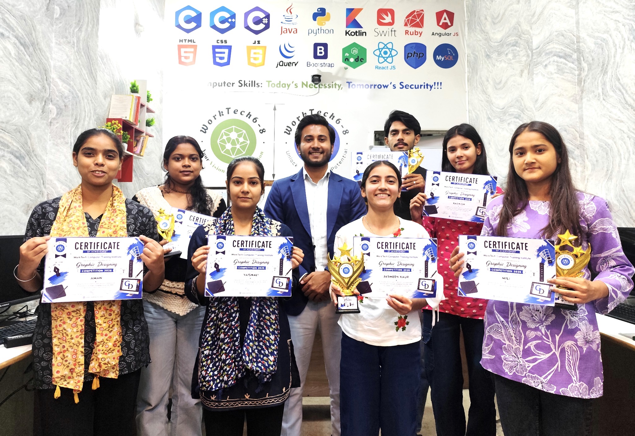 Graphic Designing Competition--Congratulations to All of you