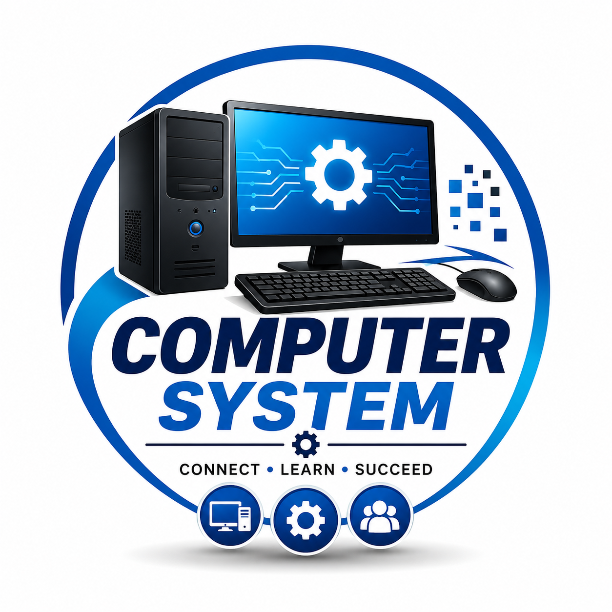 Computer System Icon