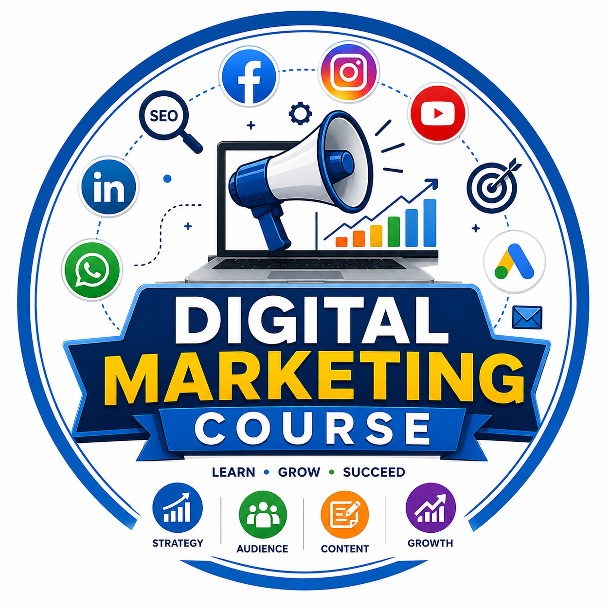 Digital Marketing Course Icon