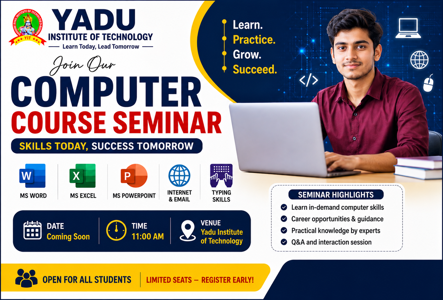 Computer Course Seminar Image