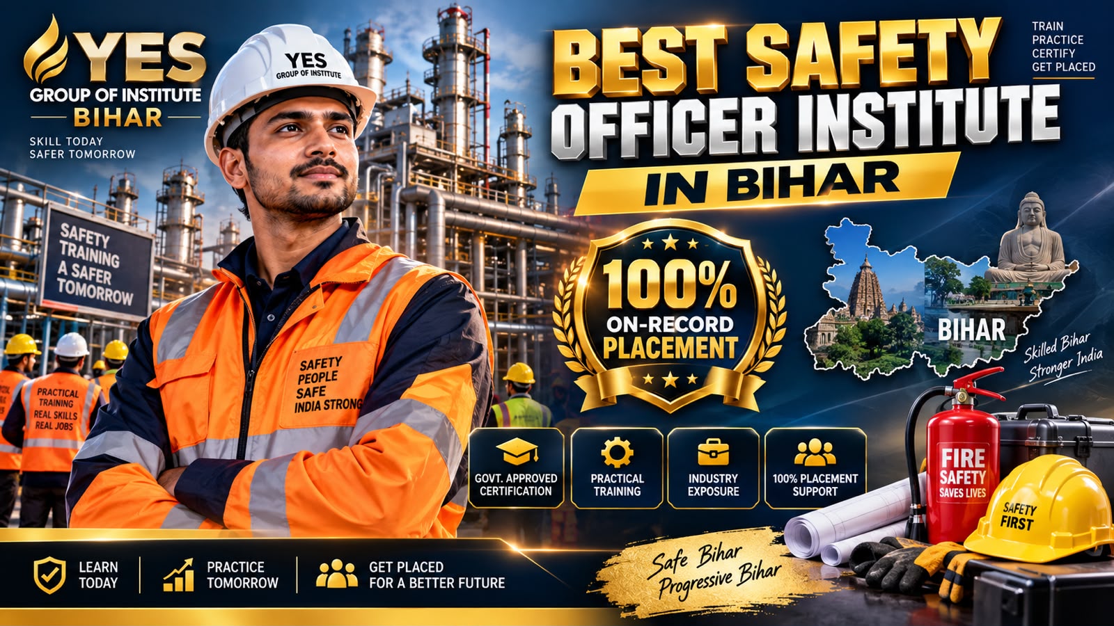 Best Safety Officer Institute in Bihar: Safety Officer Course with 100% Placement