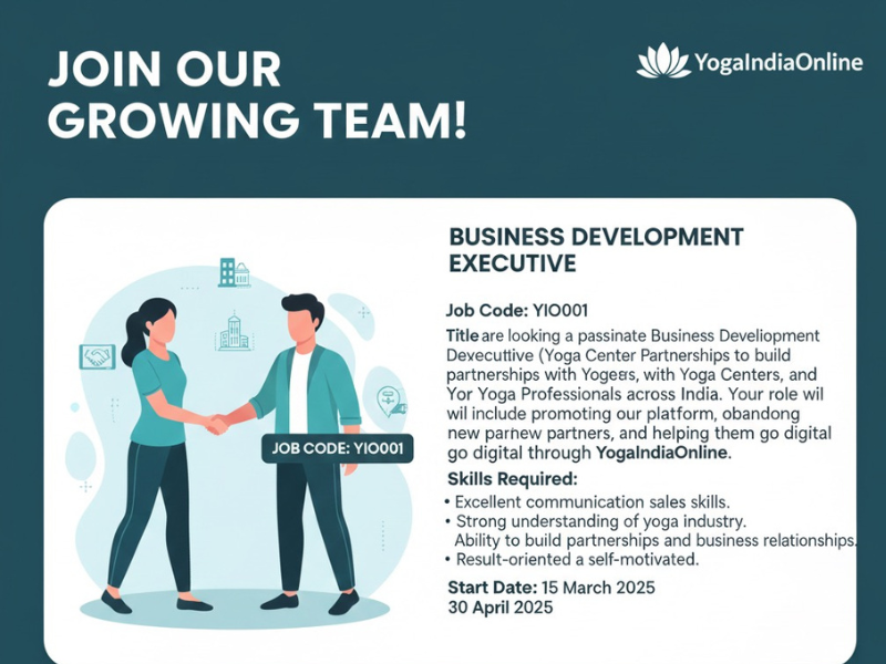 Business Development Executive (Yoga Center Partnerships)