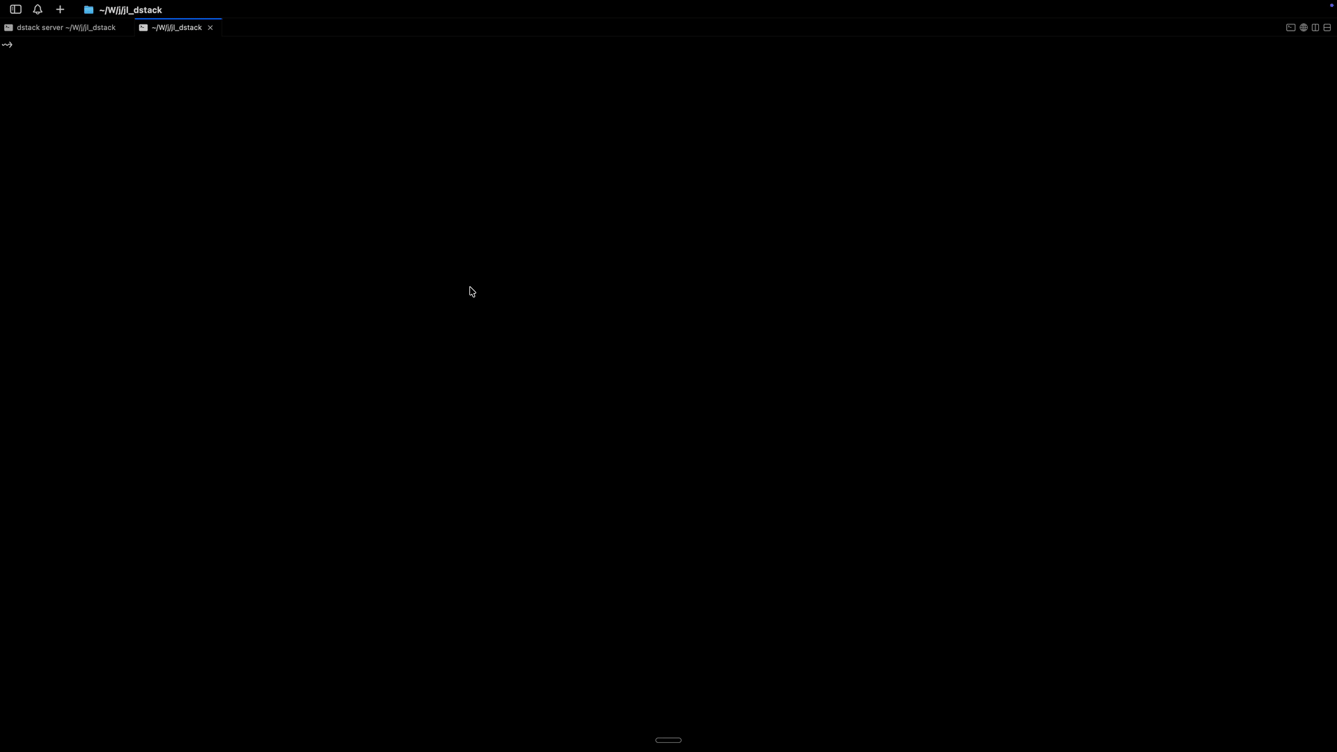 nanochat demo video showing the dstack task running